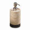 Liquid Soap Dispenser, Made of Champagne Marble, Comes in Inverary Banded Style