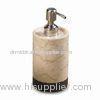 Liquid Soap Dispenser, Made of Champagne Marble, Comes in Inverary Banded Style