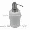 Ceramic Liquid Soap Dispenser, Double Rings Collection Easy to clean