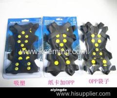 CE Snow Ice Spikes Grippers For Non-Slip Overshoes