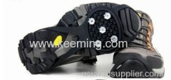 Crazy Genie Ice Snow Shoe Spikes Grips 5-Teeth Crampons Cleats Hiking Climbing Anti Slip Shoe Covers Oversho