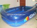 Rectangle Inflatable Family Kids Baby Bath Pool with Pattern Printing