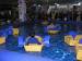 PVC Tarpaulin Inflatable Family Pool For Kids / Inflatable Big Pool Put Kids Boat