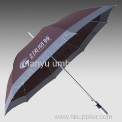 Straight Golf Umbrellas Aluminum Shaft and Handle Fast Delivery Big Size Budget Super Light