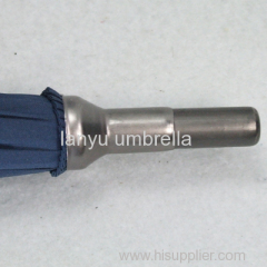 Straight Golf Umbrellas Titanium Shaft and Handle Pongee Fabric Business Gifts high quality