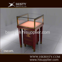 Tempered glass jewelry display stand