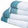Bath Towels with Colored Stripes, ODM and OEM Orders are Welcome