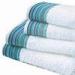 Bath Towels with Colored Stripes, ODM and OEM Orders are Welcome