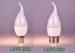 Energy Saving E14 3 Watt LED Candle Light Bulb Bridgelux Chip , PC Body