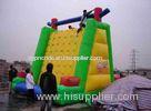 Large Playground Inflatable Rock Climbing Wall , Inflatable Rock Climbing Wall Distributor