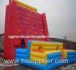 Commercial Children Inflatable Rock Climbing Wall , Inflatable Climbing Wall