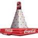 Funny Exciting PVC Inflatable School Rock Climbing Wall , 6 Meter