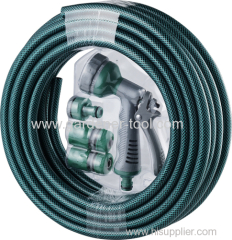 Outdoor Water Hose Pipe With Spray Gun Set