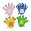 Promotional Cleaning Sponge Bath Gloves, Customized Logos are Accepted