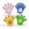 Promotional Cleaning Sponge Bath Gloves, Customized Logos are Accepted