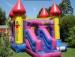 Family Inflatable Bouncy Castle , Mini Happy Birthday Bouncy Castles