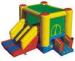 Kids Play Inflatable Princess Bouncy Castle , Pvc Tarpaulin And Harmless