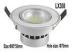 Aluminum Recessed LED Spotlight 5 Watt GU10 Cree LED Spot Light 40 Degree