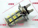 RGB 3 Watt H7 LED Car Light 2000 Lumen Auto Headlight Bulbs 80 CRI