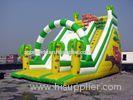 Inflatble Slide / inflatable rainbo slide with palm tree 0.55mm PVC Tarpaulin