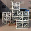 3200kg Material Lifting Construction Lifts Cage , Construction Hoist Elevator Machine