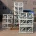 3200kg Material Lifting Construction Lifts Cage , Construction Hoist Elevator Machine