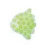 Fish Shape Mini Small PVC Bath Mat Anti slip in Green for washroom