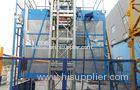 Rack , Pinion Building Personal / Material hoist With Single Cage 150m Lifting Height