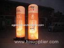 Advertising Inflatable Lighting Pillar , Led Light Inflatable For Decoratin