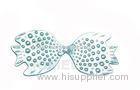 Light Blue Fish Shape Mini PVC Small Bath Mat Anti slip For Bathtub