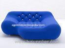 Eco-Friendly Pvc Airtight Advertising Inflatables Air Sofa Chair In Dark Blue Color