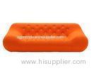 Home Chesterfield Orange Inflatable Sofa For Watching Tv