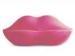New Lip Shaped Design Inflatable Pink Couch Sofa With Two Seats For Relax