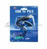 FY1008CT USB to PS2 Cable supports standard PS / 2 mouse and Microsoft IntelliMouse