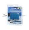 Metal IEC60958 USB 7.1 Fiberic Sound Card , USB Audio Controller 5.1 sound card for pc
