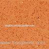 granite Honed Orange Mirror Artificial Quartz stone Slab for kitchen / bathroom