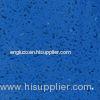 heat resist Blue Mirror quartz composite stone for vanity top / floor tile , customized