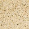 Artificial Beige 93% Quartz Stone Slab Countertop Polished for kitchen