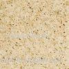 Artificial Beige 93% Quartz Stone Slab Countertop Polished for kitchen