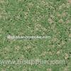 Green Artificial Solid Surface Quartz stone Countertop Slab for washing room