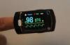 Fingertip Pulse Oximeter Sensor With Rechargeable Li-Batteries