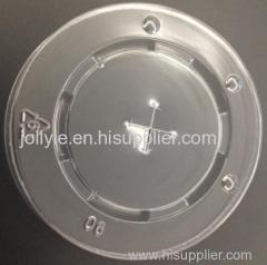 clear color cold drink lid plastic