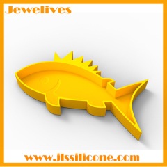 wholesale Silicone baking molds fish shape