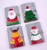 Cute Xmas Felt Binder notebook