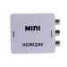 MINI HDMI to AV video converter HDMI1.3