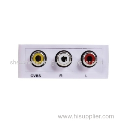 MINI household HDMI to AV converter support DVI system sideline signal HDMI AV converter HDMI to CVBS Audio converter