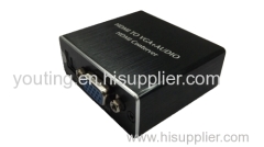 Household MINI HDMI TO VGA AUDIO HD Converter MHL to VGA converter