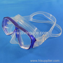 OEM Wholes rubber face mask/diving glasses