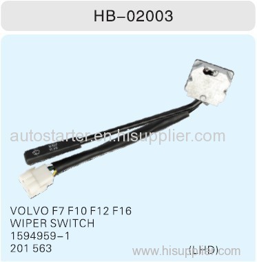 VOLVO N12 F12 N10 WIPER SWITCH 1594959