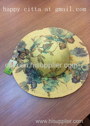VG-Wl001Fashion Linen lady's hat